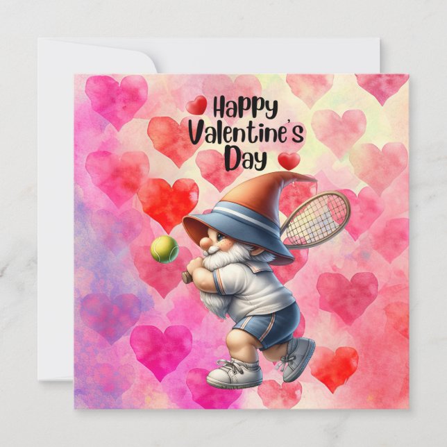 TINIS Valentindagen till Spelare med Kärlek Julkort (Framsida)