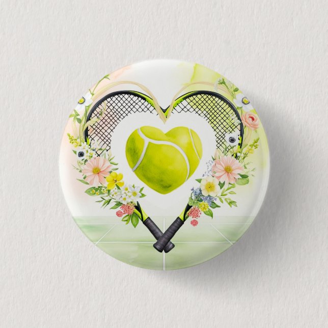 TINIS Valentindagen till Spelare med Kärlek Knapp (Framsida)