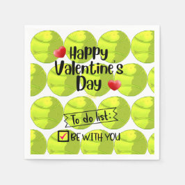 TINIS Valentindagen till Spelare med Kärlek Pappersservett