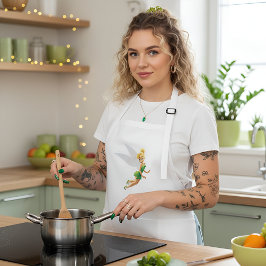 Tinker Bell Long Apron Långt Förkläde