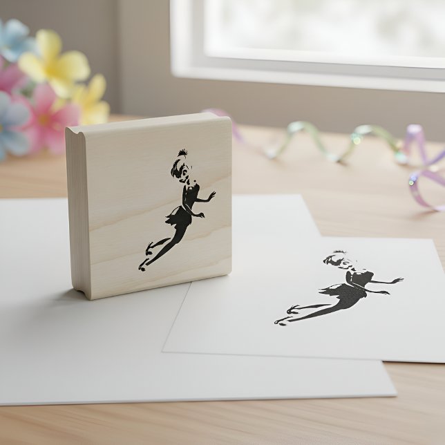 Tinker Bell Rubber Stamp Stämpel (Skapare uppladdad)