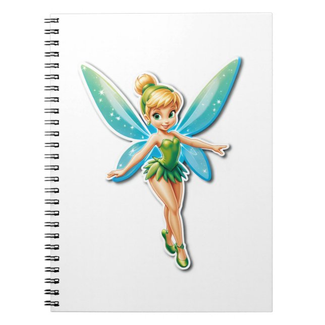 Tinker Bell’s Dawn of Birthday Wishes Anteckningsbok (Framsidan)