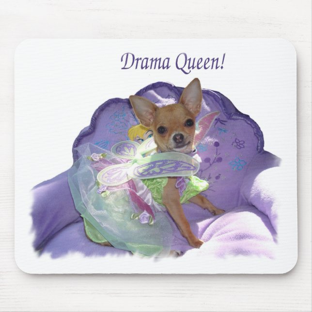 Tinkerbell "dramadrottningen ", musmatta (Framsidan)