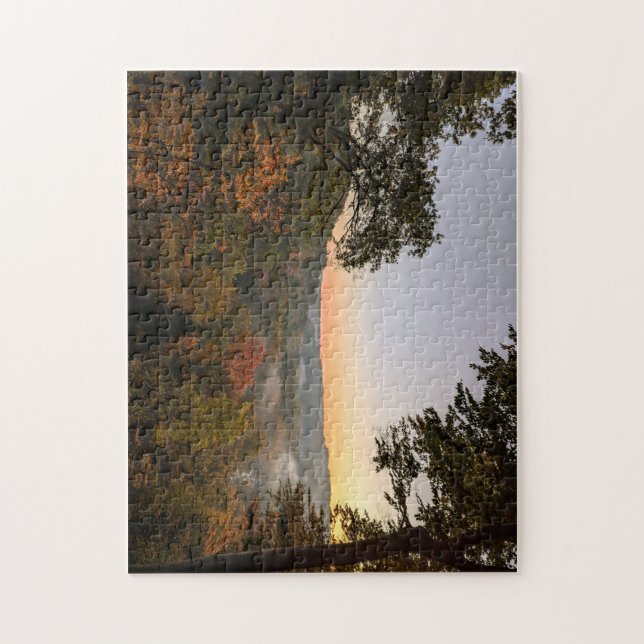 Tinkers Bäck Gorge i Fall Pussel (Vertikal)