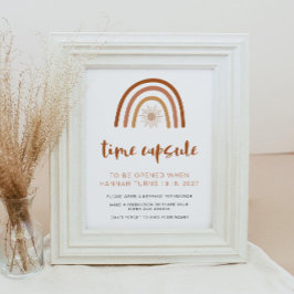 TINLEY Boho Rainbow 1: a födelsedagstidskapsel Poster