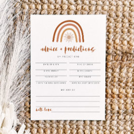 TINLEY Terracotta Rainbow Advice & Predictions Inbjudningar