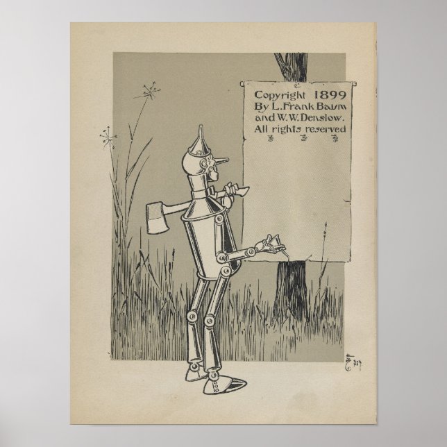 Tinman Copyright 1899 Poster (Framsidan)