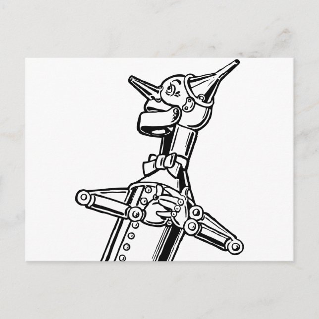 Tinman i Kärlek Vykort (Framsida)