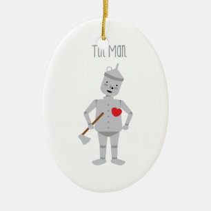 Tinman Julgransprydnad Keramik