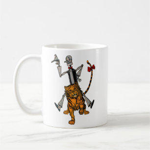 Tinman och fegt Lejon Kaffemugg