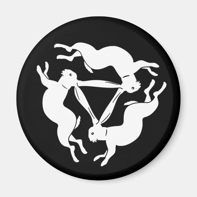 Tinners kanin magnet (Framsidan)