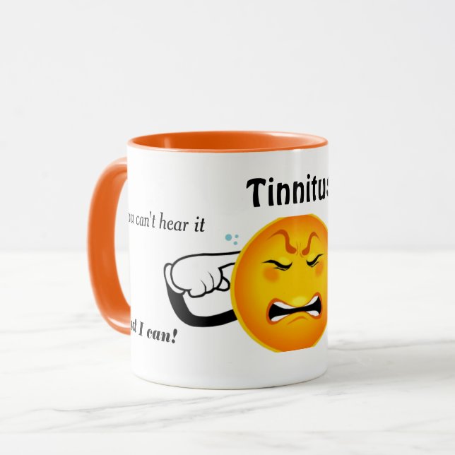 Tinnitus Awareness Mugg (Framsida vänster)