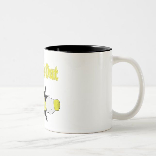 Tinnitus Två-Tonad Mugg (Höger)