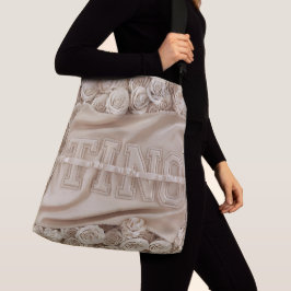 TINO Embroized Ro Tote Bag Axelväska