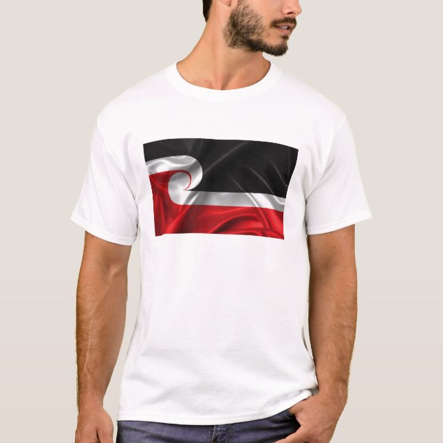Tino Rangatiratanga flagga Tröja (Framsida)