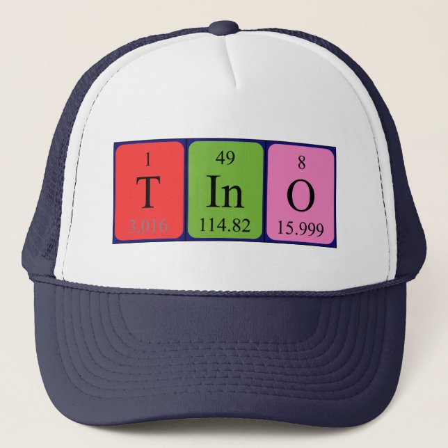 Tino reguljärt bord namn hat keps (Framsida)