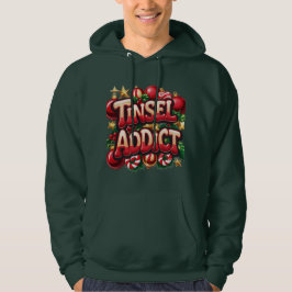 Tinsel Addict Roligt Hoodie
