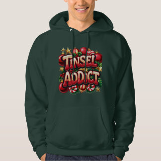 Tinsel Addict Roligt Hoodie