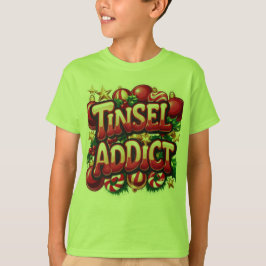 Tinsel Addict Roligt T Shirt