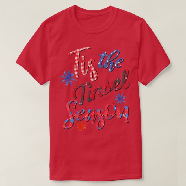 Tinsel Season - Ugly Tee T-Shirt (Design framsida)