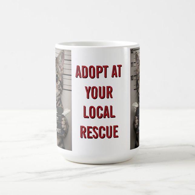 Tinsel the Christmas Kitten Kaffemugg (Center)