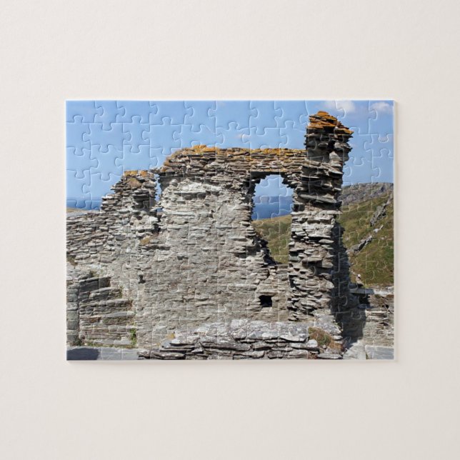 Tintagel Castle, England, Förenade kungariket Pussel (Horisontell)
