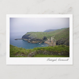Tintel, vykort för Cornwall