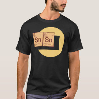 Tintin/TinTin (på svart) Tee Shirt
