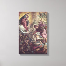 Tintoretto Crescent Moon Madonna Maria Apocalypse