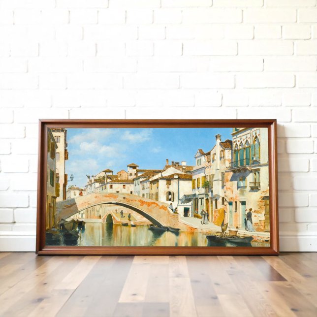 Tintoretto’s House, Venedig (1874) Poster (Skapare uppladdad)