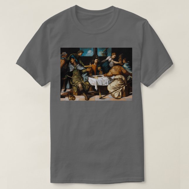 Tintorettos försörjning i Emmaus T Shirt (Design framsida)