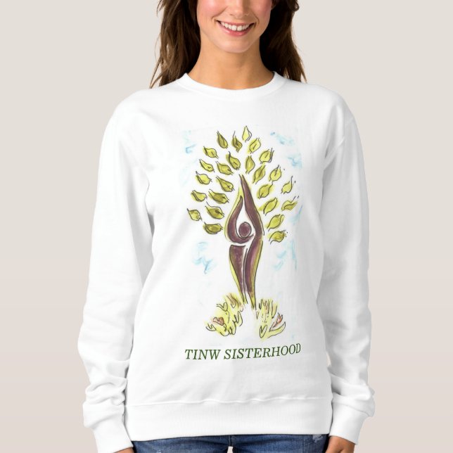 TINW SISTERHOOD LÅNGÄRMAD SWEATSHIRT T SHIRT (Framsida)