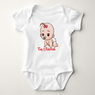 Tiny & Adorable Cartoon Baby T Shirt