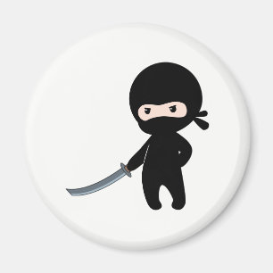 Tiny Arg Ninja Magnet