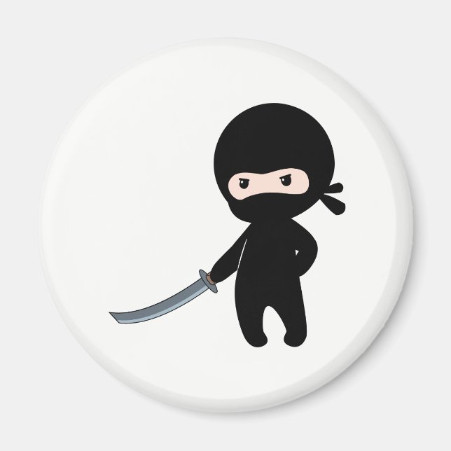 Tiny Arg Ninja Magnet (Framsidan)