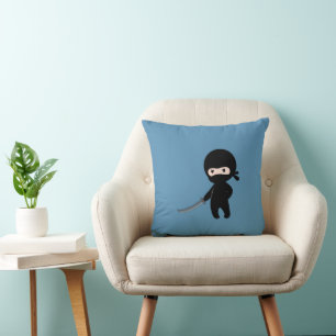 Tiny Arg Ninja on Blue Kudde