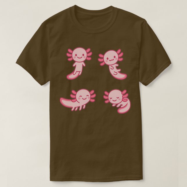 Tiny Axolotl 1 T Shirt (Design framsida)