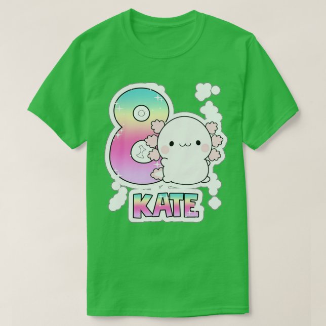 Tiny Axolotl 4 T Shirt (Design framsida)