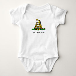 Tiny but Free – Gadsden Flag Baby Onesie T Shirt
