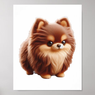 Tiny but Mighty - Chihuahua Attitude T-Shirt Poster