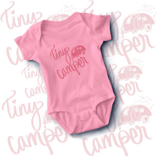 Tiny Camper Camping Baby Gift Bodykostym 1 Biet T Shirt
