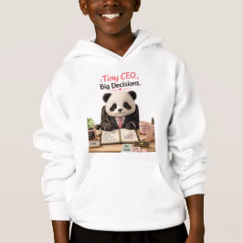Tiny CEO Big Decisions Rolig Baby Panda Tröja