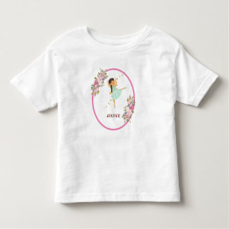 Tiny Dancer | Födelsedagsfest av Rosa Blommigt Ba T Shirt