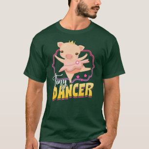 Tiny Dancer Gris Oink Ballet Premium T Shirt