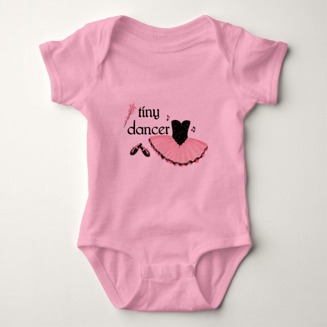 Tiny Dancer Infant Ballerina Tee (Framsida)
