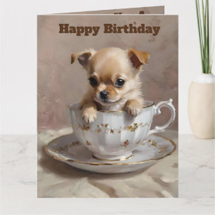 Tiny Delight: Chihuahua-valp i tekopp,  Kort