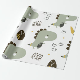 Tiny Dinosaur Presentpapper