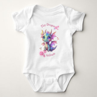 Tiny Dragon, Big Attitude – Cute Kawaii Dragon T Shirt