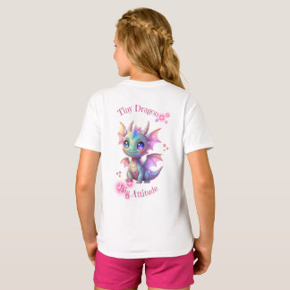 Tiny Dragon, Big Attitude – Kawaii Baby Dragon T Shirt