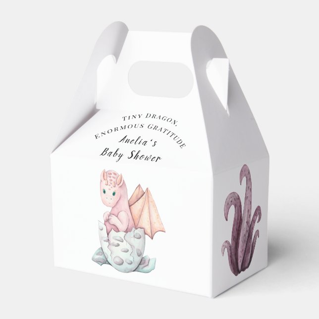 Tiny Dragon, Enormous Gratitude Presentaskar (Framsidan Sidan)